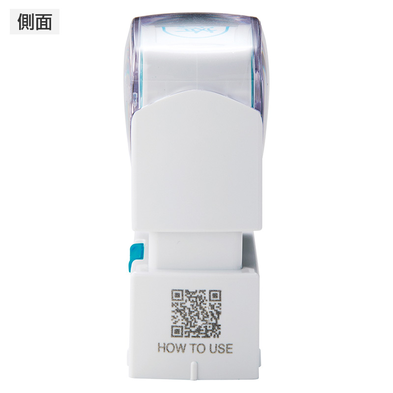 シャチハタ ビジネス用 B型 タテ キャップレス【保証書在中】藍色