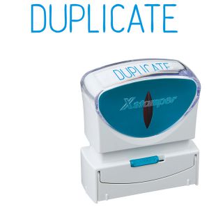 シャチハタ ビジネス用 B型 ヨコ キャップレス【DUPLICATE】藍色