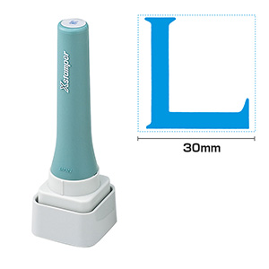 シャチハタ 等級表示印 30号 【L】藍色  