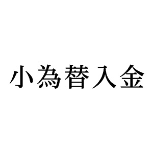 シャチハタ 科目印 【小為替入金】 品番：X-NK-534